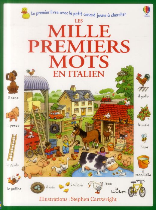 Emprunter Les mille premiers mots en italien (vert) livre