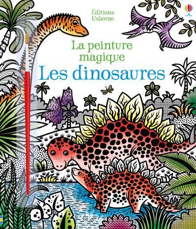 Emprunter Les dinosaures. Avec un pinceau livre