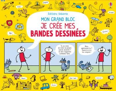 Emprunter Mon grand bloc Je crée mes bandes dessinées livre