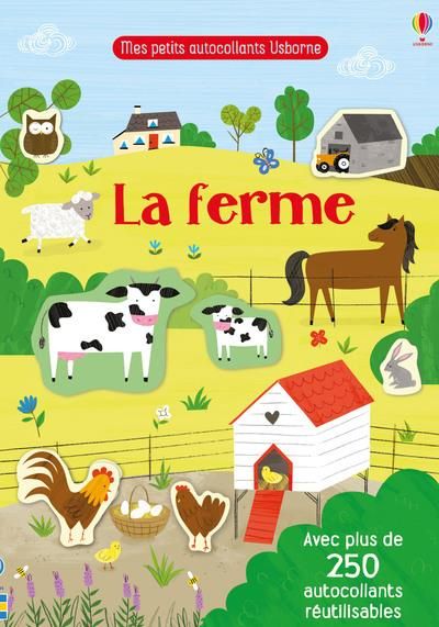 Emprunter La ferme. Avec plus de 250 autocollants réutilisables livre