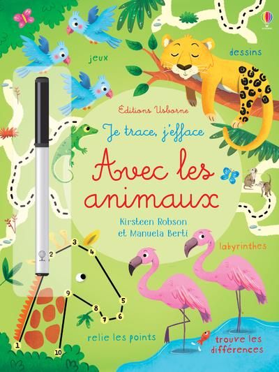 Emprunter Avec les animaux. Avec un feutre à encre effaçable livre