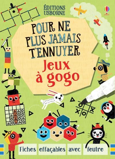 Emprunter Jeux à gogo. Fiches effaçables avec feutre livre