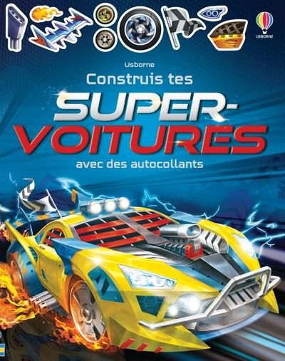 Emprunter Construis tes super-voitures avec des autocollants livre