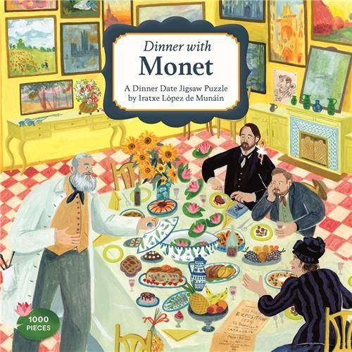 Emprunter Dinner with Monet A 1000 Piece Dinner Date Jigsaw Puzzle /anglais livre