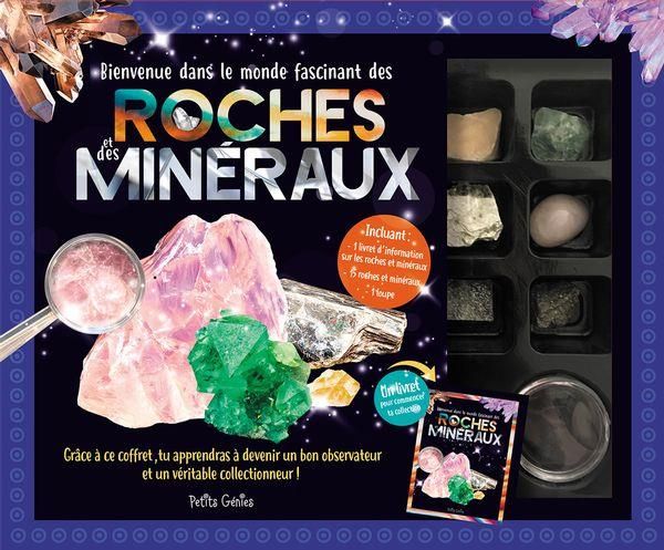 Emprunter Bienvenue dans le monde fascinant des roches et des minéraux. Avec 1 livret, 15 roches et minéraux e livre