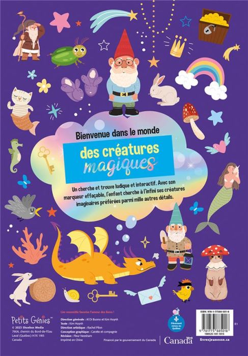 Emprunter Cherche et trouve Les créatures magiques livre