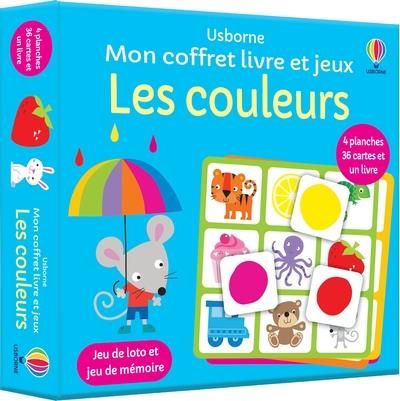 Emprunter Les couleurs. Avec 4 planches, 36 cartes et un livre livre