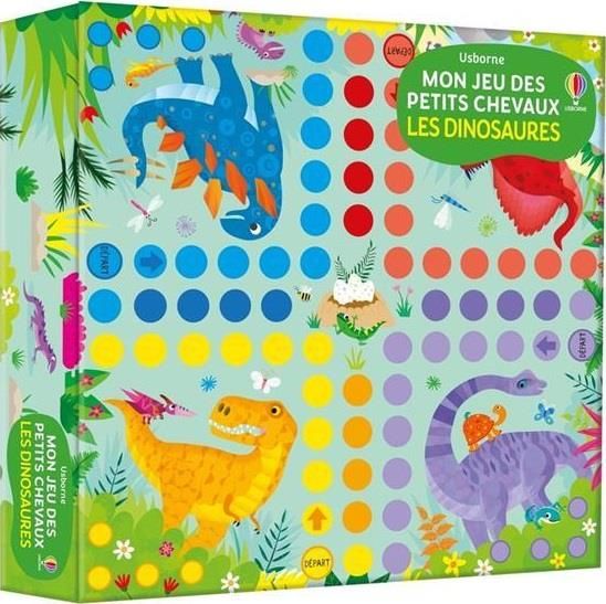 Emprunter MON JEU DES PETITS CHEVAUX - LES DINOSAURES livre