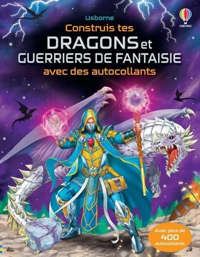 Emprunter Construis tes dragons et tes guerriers de fantasy avec des autocollants. Avec plus de 400 autocollan livre