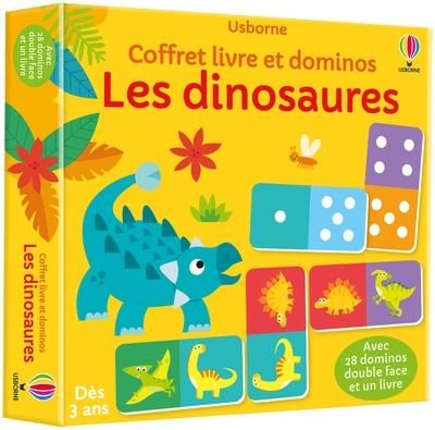 Emprunter Les dinosaures. Avec 28 dominos double face et un livre livre