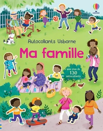 Emprunter Ma famille. Avec plus de 130 autocollants livre