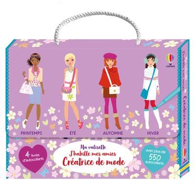 Emprunter Ma valisette J'habille mes amies Créatrice de mode. Coffret en 4 voulmes : Collection printemps %3B Co livre