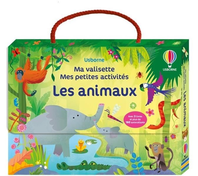 Emprunter Les animaux. Avec 3 livres et plus de 160 autocollants livre