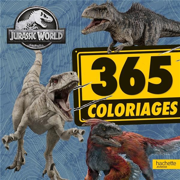 Emprunter Jurassic World. 365 coloriages livre