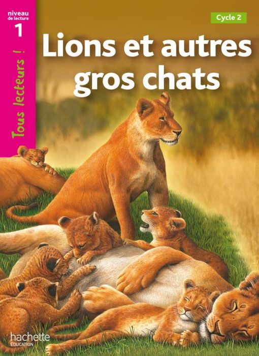 Emprunter Lions et autres gros chats. Niveau 1, Cycle 2 livre