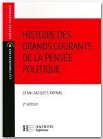 Emprunter Histoire des grands courants de la pensée politique. 2e édition livre