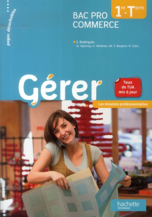 Emprunter Gérer 1re-Tle Bac Pro Commerce livre