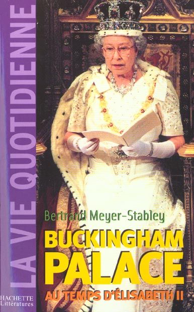 Emprunter Buckingham palace au temps d'Elisabeth II livre