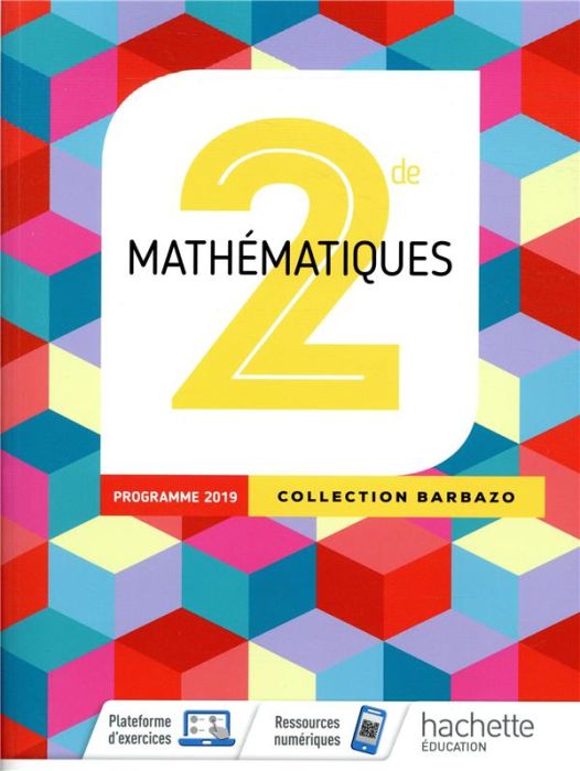 Emprunter Mathématiques 2de Barbazo. Edition 2019 livre