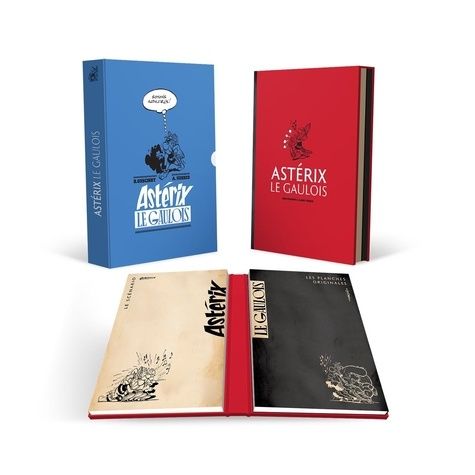 Emprunter Astérix Le Gaulois. Coffret édition anniversaire : Le scénario %3B Les planches originales, Edition co livre