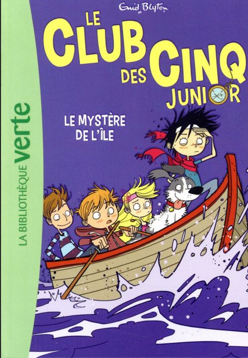 Emprunter Le Club des Cinq Junior Tome 2 : Le mystère de l'île livre