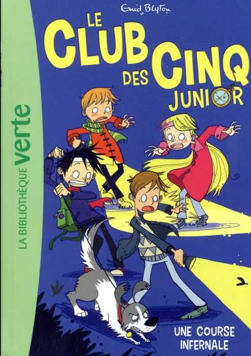 Emprunter Le Club des Cinq Junior Tome 4 : Une course infernale livre