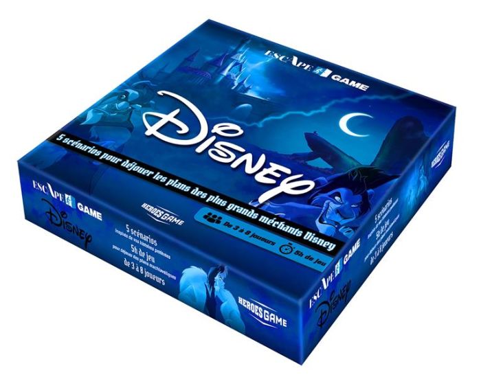 Emprunter ESCAPE GAME DISNEY TOME 2 - 5 SCENARIOS POUR DEJOUER LES PLANS DES PLUS GRANDS MECHANTS DISNEY livre