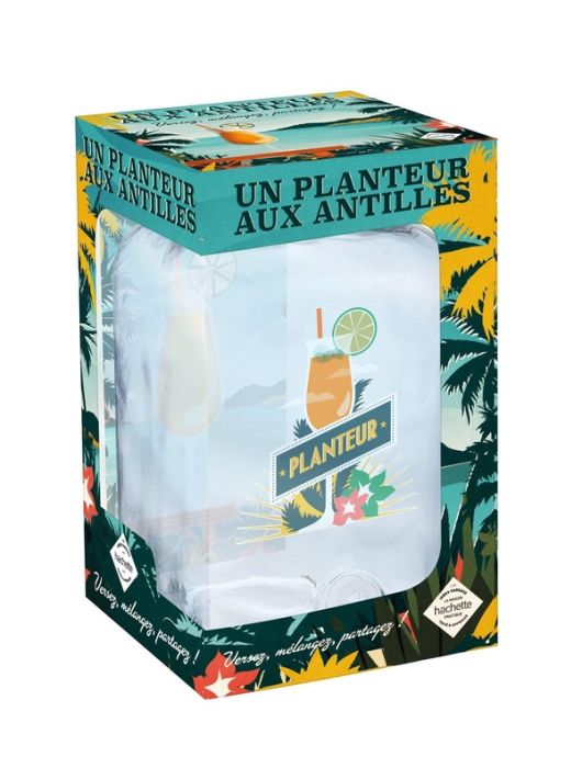 Emprunter Un planteur aux Antilles. Coffret avec une fontaine en verre et un livre de 13 recettes originales livre