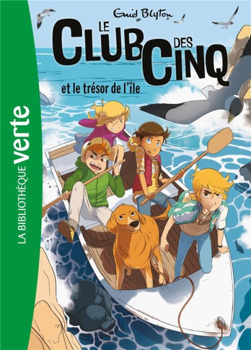 Emprunter Le Club des Cinq Tome 1 : Le club des cinq et le trésor de l'île livre