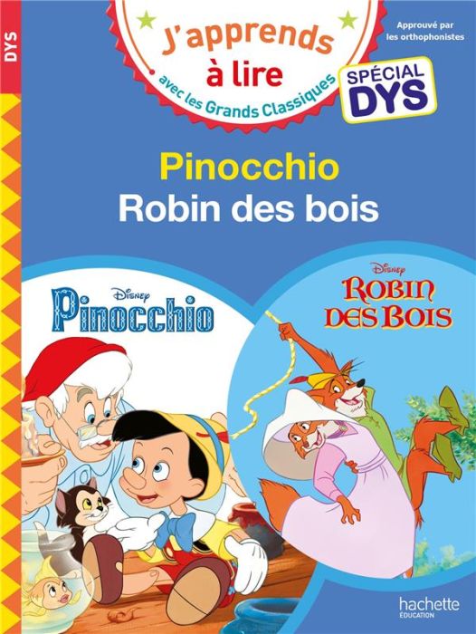 Emprunter Pinocchio %3B Robin des Bois [ADAPTE AUX DYS livre