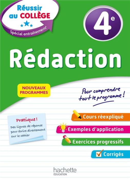 Emprunter Rédaction 4e. Edition 2019 livre