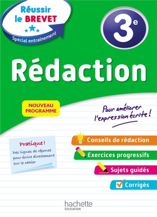 Emprunter Rédaction 3e. Edition 2019 livre