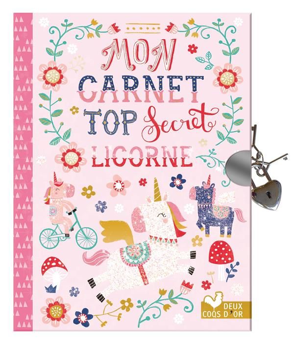 Emprunter Mon carnet top secret licornes livre