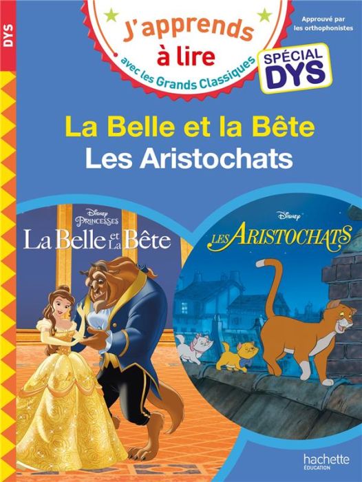 Emprunter La Belle et la bête %3B Les Aristochats [ADAPTE AUX DYS livre