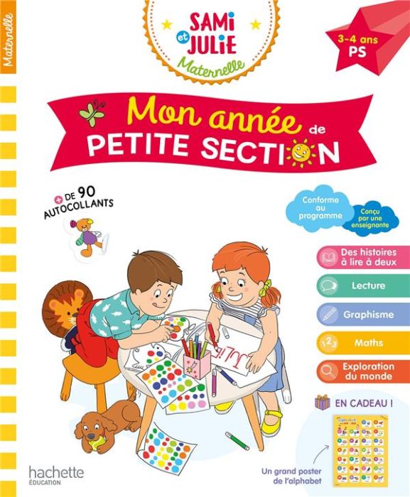 Emprunter Mon année de Petite Section Sami et Julie Maternelle. Edition 2020 livre