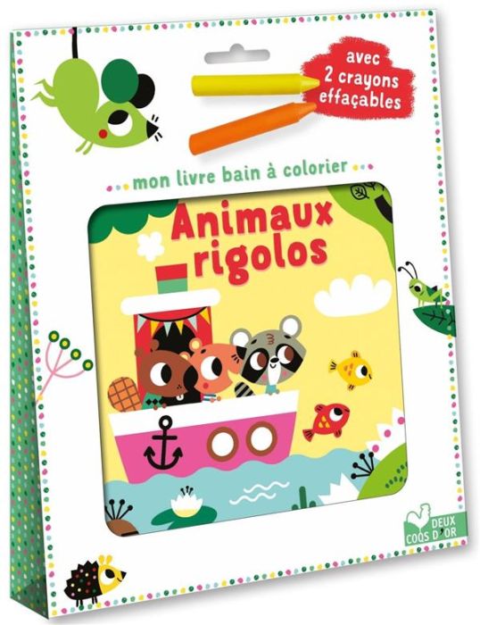 Emprunter Animaux rigolos. Avec 2 crayons effaçables livre