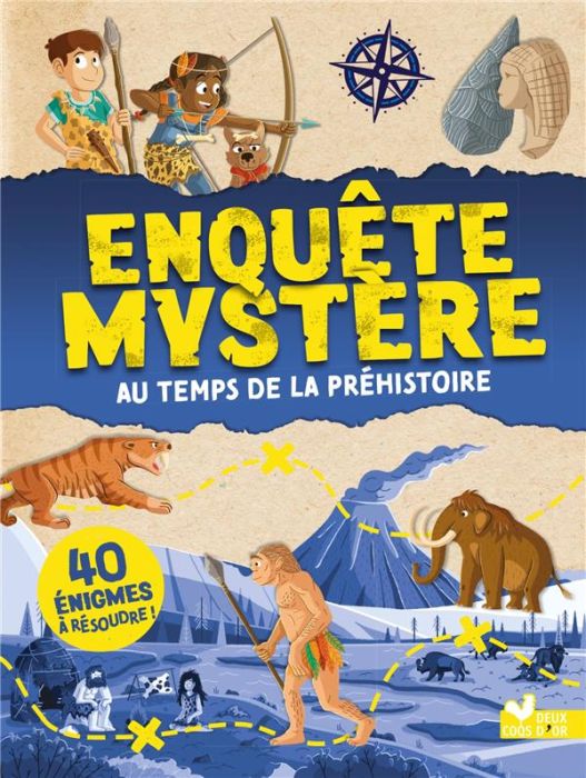 Emprunter Enquête mystère : Au temps de la Préhistoire livre