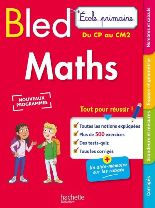 Emprunter Maths du CP au CM2 livre