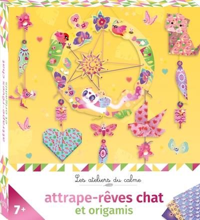 Emprunter ATTRAPE-REVES CHAT ET ORIGAMIS - MINI-BOITE AVEC ACCESSOIRES livre