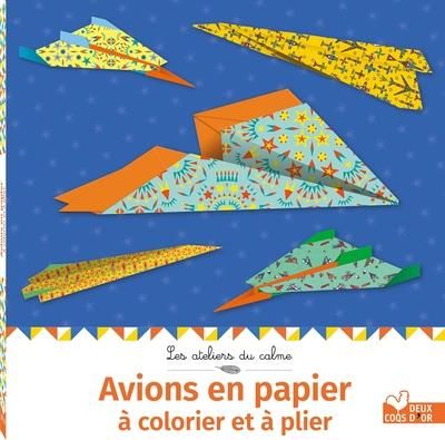 Emprunter Avions en papier à colorier et à plier livre