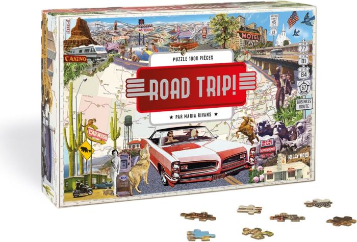 Emprunter PUZZLE ROAD TRIP - 1000 PIECES livre