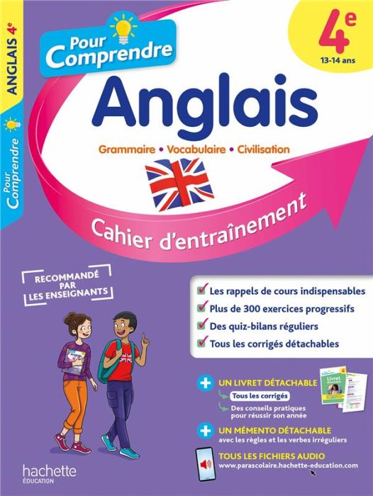 Emprunter Anglais 4e livre