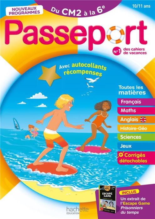 Emprunter Passeport Toutes les matières du CM2 à la 6e. Edition 2023 livre