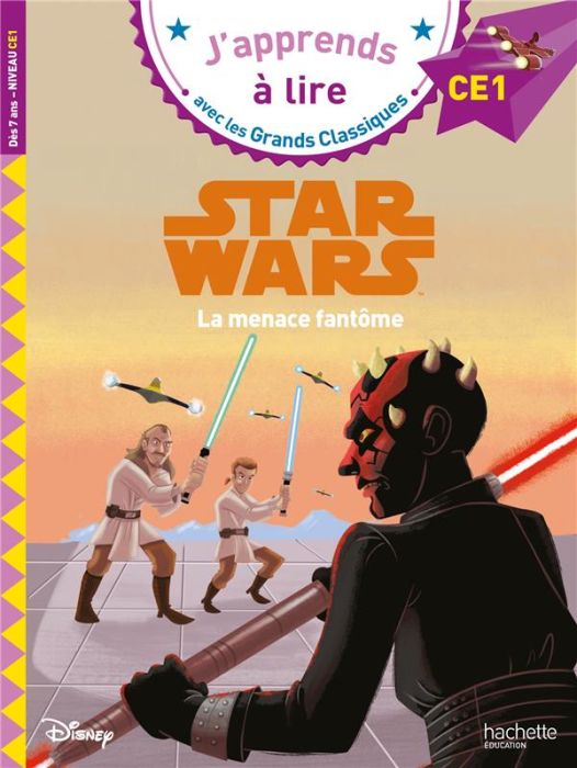 Emprunter Star Wars : La menace fantôme. CE1 livre