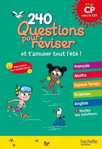 Emprunter Cahier de vacances Questions pour réviser. Du CP au CE1, Edition 2024 livre