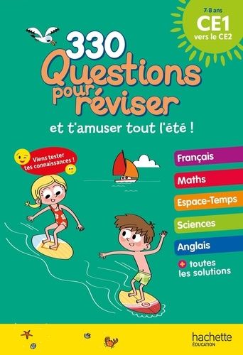 Emprunter Cahier de vacances Questions pour réviser. Du CE1 au CE2, Edition 2024 livre