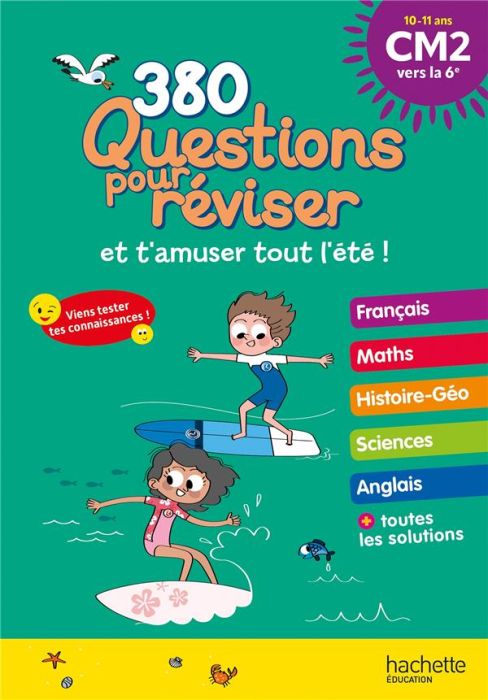 Emprunter Cahier de vacances Questions pour réviser. Du CM2 à la 6e, Edition 2024 livre