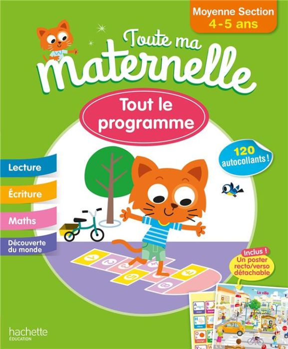 Emprunter Tout le programme Moyenne section. Avec 120 autocollants et un poster livre