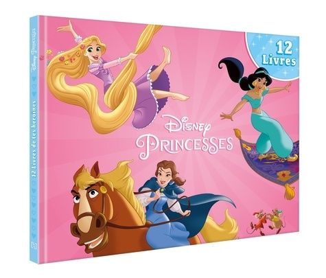 Emprunter Disney Princesses. 12 livres : La petite Sirène %3B La Belle au Bois Dormant %3B La Belle et la Bête %3B B livre