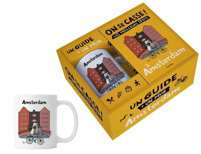 Emprunter On se casse à Amsterdam. Coffret avec 1 guide + 1 mug livre